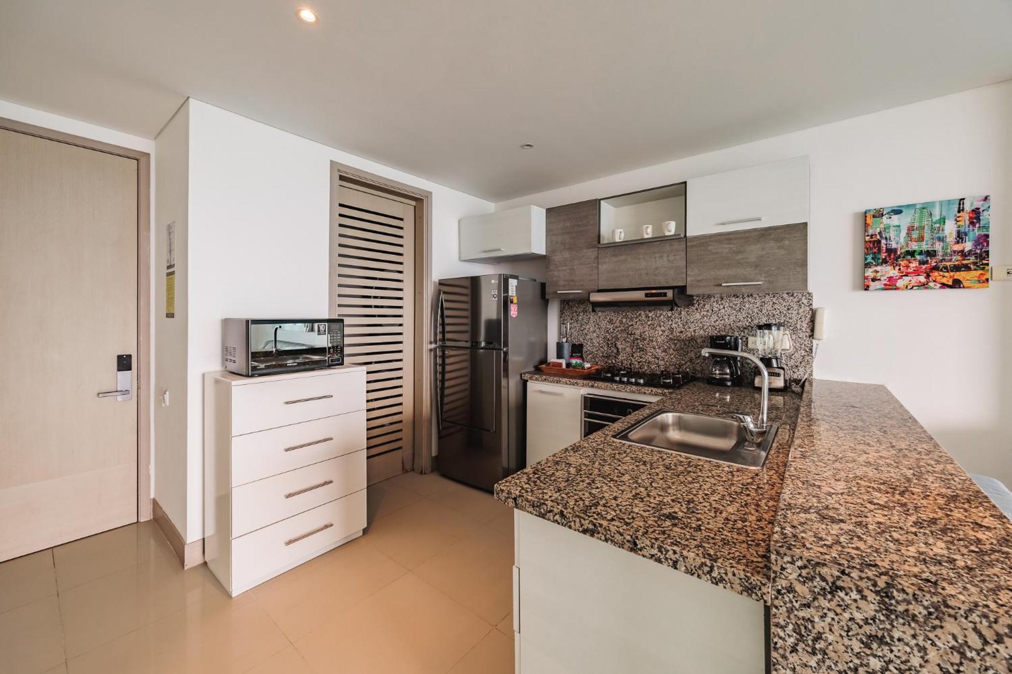Acogedor Apto De 1 Con Vista De Primera Clase Al Oceano Apartamento